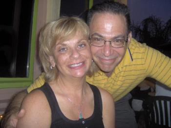 Me and my husband - This was taken on vacation two years ago in North Carolina.