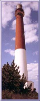 Barnegat Light - The banner looked like this lighthouse Barnegat Light - The banner looked like this lighthouse