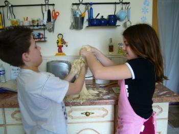 making bread - making bread can bean experience