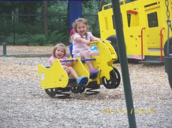 Girls - At the park a few weeks back