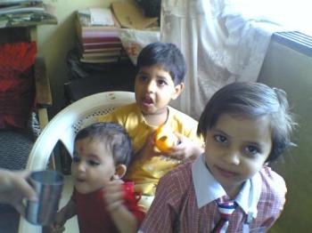 My 3 lovely cousins - Sweet, sweeter and sweetest.
