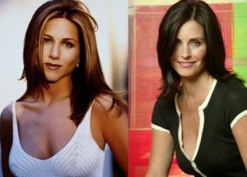 Jennifer Aniston & Courtney Cox-Arquette - These are two very beautiful women and it would be hard to pick between the two!!