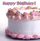 happy birthday - your birthday cake