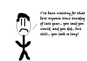 impatient - impatient person I drew in paint! poor humor I know, don&#039;t remind me!