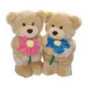 flower bears - A pair of flowery bears.. hehe