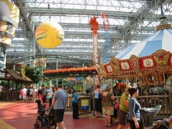 Nickelodean Univers - Part of the Amusement park at the Mall of America
