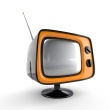 retro tv - illustration of retro tv