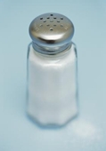 salt shaker - photo of salt in shaker