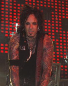 Nikki Sixx - Motley Crue concert 7-13-08 Nikki Sixx - Motley Crue concert 7-13-08