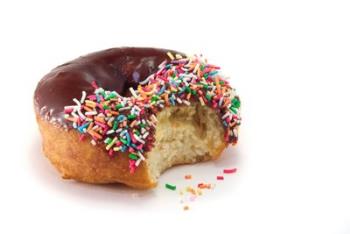cake donuts - Donut can have a glaze and candy sprinkles