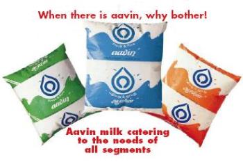 Aavin milk - Aavin is the leading milk supplier in India