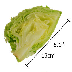 One serving of lettuce - to make a big mac as 1 of the 5 aday One serving of lettuce - to make a big mac as 1 of the 5 aday