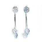 earrings - This is a beautiful pair of hanging earrings.