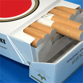 Pack of smokes - Filthy disgusting habit that I gave up for good three weeks ago! Cost me a fortune, made my clothes and hair smell, caused oral problems for me and just were plain nasty! I am SO glad I quit smoking!