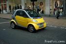 Smart Car - A nice, bright yellow Smart Car!