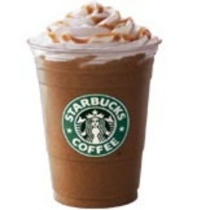 My favorite starbucks drink - Starbucks Carmel frap.