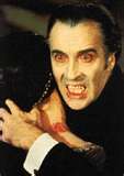 dracula - dracula portrayed by christopher lee