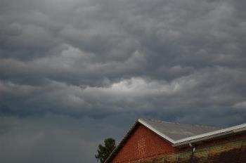 stormy sky - I didn&#039;t edit this picture, it is just as the sky looked that afternoon