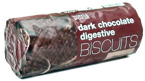 Mark and Spencers Chocolate Digestive Biscuits - Mark and Spencers Dark Chocolate Digestive Biscuits