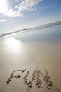 Fun! - photo of the word fun written out in the sand