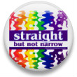Straight but not narrow - This is how i describe myself Straight but not narrow - This is how i describe myself
