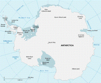 Antarctica - Only one land not owned by any country. Antarctica - Only one land not owned by any country.