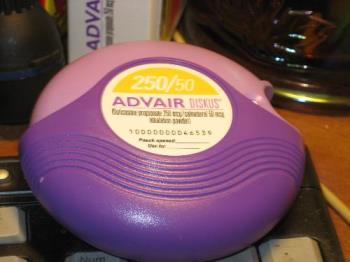 Advair Inhaler - This is a preventive inhaler for asthma