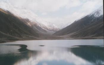 lake saif ul malook, naran, Pakistan - lake safe ul maklook
10,000 feet above sea level
surrounded by peak