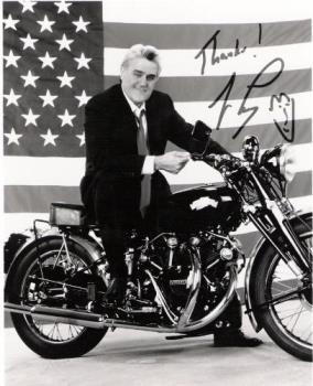jay leno picture - autographed photo