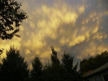 clouds - picture we took a couple evenings ago clouds - picture we took a couple evenings ago