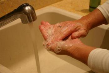 washing hands - hands