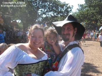 Renassiance Festival - Friends of my neice dressed in the Renassiance era garb.
Renassiance Festival - Friends of my neice dressed in the Renassiance era garb.