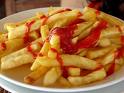 fries - ketchup