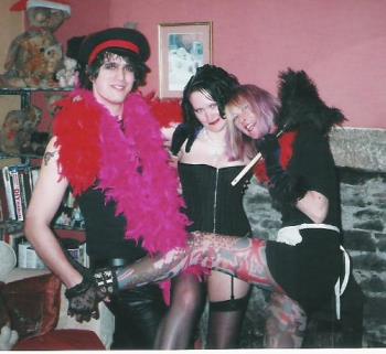 heading out to the live rocky horror show at the t - mister, me and mum, heading out to see the live tour of Rocky, a while back