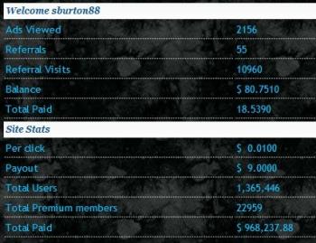 IsabelMarco screenshot - myIM stats as of September 04 IsabelMarco screenshot - myIM stats as of September 04