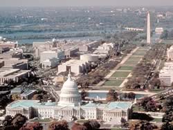 The Mall - The monuments on The Mall