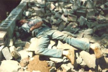 Son Ray age 16 - My son Ray working hard on the job by sleeping on the ramp rocks. He was actually dead tired from helping his dad all day and just sat down and fell over asleep. He slept that way for almost 3 hours nothing could wake him up. When he got up we asked him how he could sleep on those rocks he said he didn&#039;t care he was so tired. This attitude helped him later when he was in the army over in Saudi. 