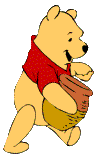 pooh - This is pooh bear with his hunny. 