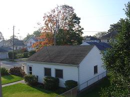 view from my bedroom - the leaves are turning, it's beautiful.