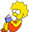 Lisa - Lisa Simpson reading a book...