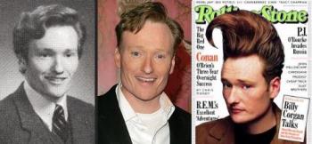 Conan O&#039;brien - The Evolution of Conan O&#039;brien - hair!
LOL