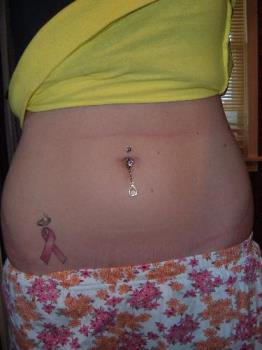 Breast cancer tattoo - My tribute tattoo for breast cancer sufferes Breast cancer tattoo - My tribute tattoo for breast cancer sufferes