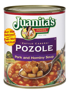 My favorite food in a can  - Pozole, can, favorite food