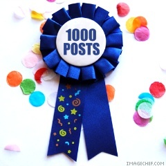 1,000 post - congratulations for 1,000 post