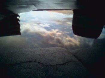 Piece of sky - Taken with camera phone