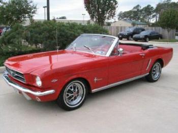 1965 Ford Mustang V8 Convertible - Here is a picture of my dream car. I couldn&#039;t ask for anything more