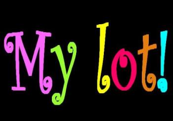 my lot 1 - a colorful logo i made just to try if my earnings will increase. this is just an image from the Microsoft office publisher. 