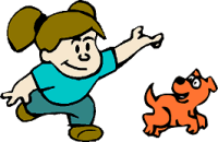 a little girl running with her dog - a litle girl running with her dog a little girl running with her dog - a litle girl running with her dog