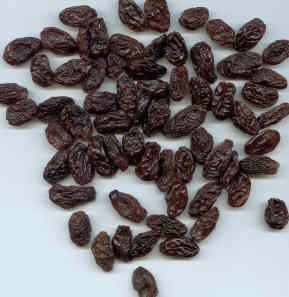 dried - dried raisins