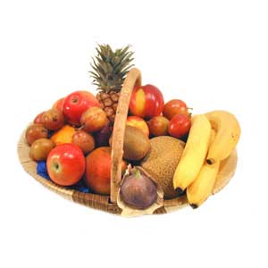 Fruit - A basket of fresh fruit